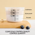 thumbnail image 6 of Oggfader Ba-by Food Storage Container, Portable Leakproof with Scale, White Food Grade Plastic, Microwave & Refrigerator Safe for Tod-dlers, 6 of 7