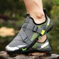 thumbnail image 4 of Aayomet Men's Casual Sneakers Summer Water Shoes Men Shoes Hiking Swimming River Tracing Shoes Breathable Non Slip,Gray 9, 4 of 5
