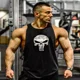 thumbnail image 5 of Camiseta Gym Fitness Crossfit Tank Top Hombre Punisher 2pk, 5 of 8