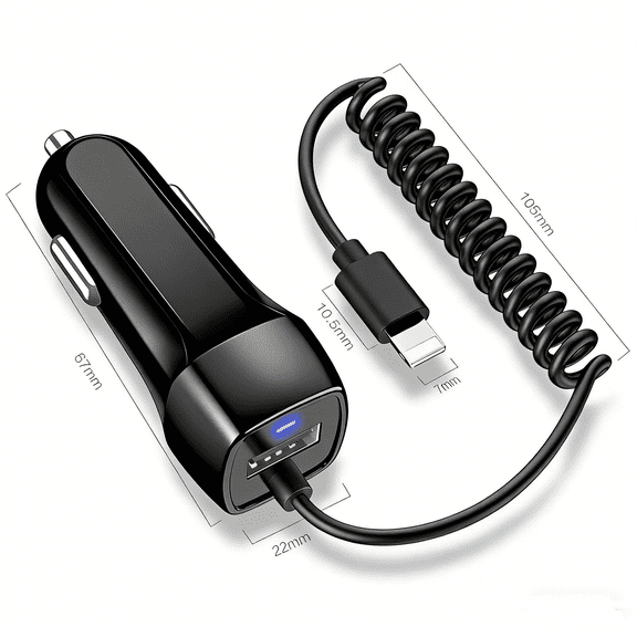 FAST Rapid Car Charger Charging Adapter For iPhone X XS 11/12/13/14 Pro Max Mini Fast Charging Cable