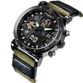 thumbnail image 1 of Montre Numérique Homme Mode Montre de Sport Étanche Quartz Numérique Led Montres Décontractées, 1 of 8