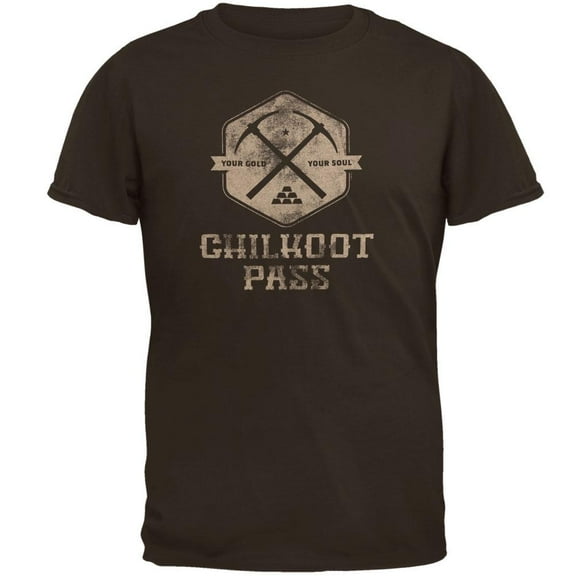 Gold Rush - Chilkoot Pass Mens T Shirt Brown MD