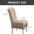 thumbnail image 2 of 2Pcs Chair Covers for Dining Room Chair Covers With Skirt Dining Chair Covers Stretch Kitchen Chair Covers, 2 of 5