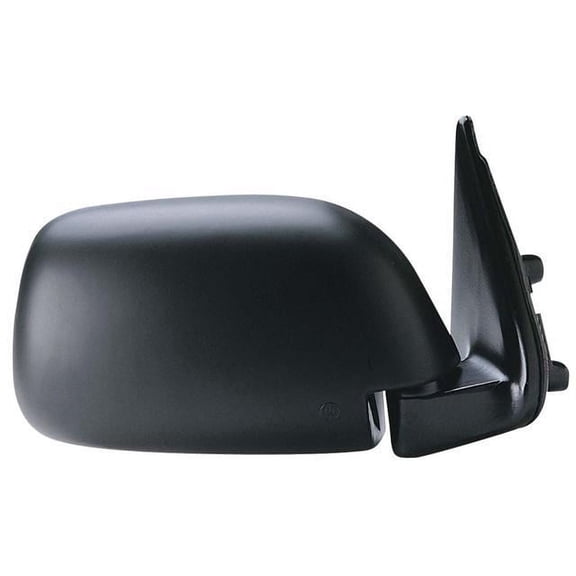 70011T - Fit System Passenger Side Mirror For 89-95 Toyota Pick-Up Window Mount, W/O Vent, Black, Foldaway, Manual Fits select: 1989-1995 TOYOTA PICKUP