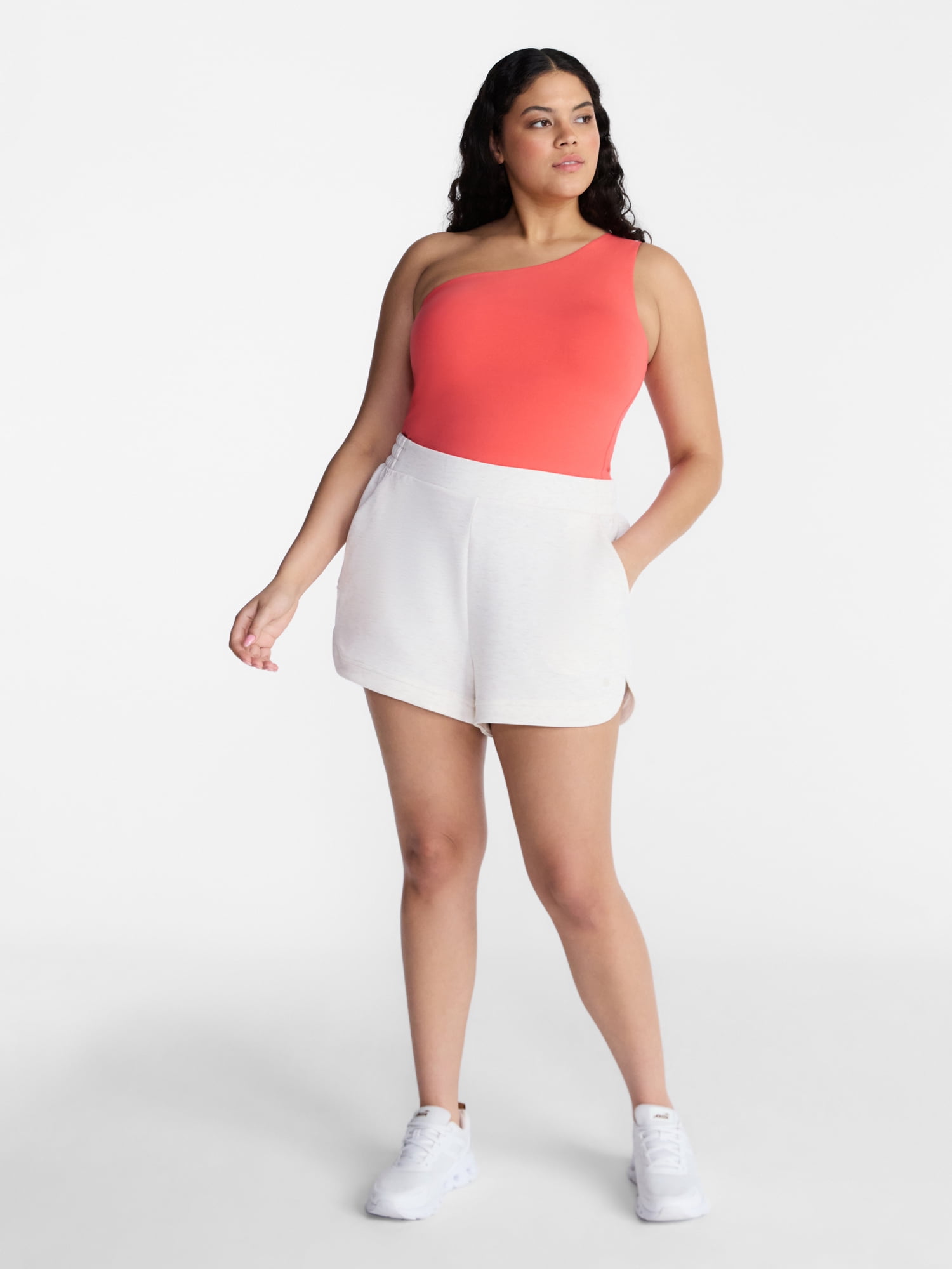 Avia Women's ScubaKnit Shorts, 3.25'' Inseam, Sizes XS-XXXL