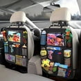 thumbnail image 1 of 1pc Black Multi-pocket Seat Back Hanging Car Storage Bag, Multifunctional Car Storage, 1 of 4