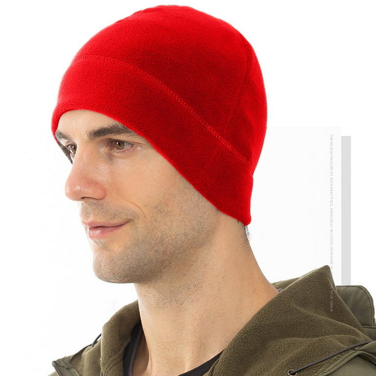 Pieces Winter Warm Cap Soft Polar Fleece Beanie Hat Thick