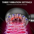 thumbnail image 5 of 2-in-1 Scalp Care Device with Interchangeable Massager & Dryer Heads, Features Red/Blue Light, Vibration, and Serum Applicator for a Complete At-Home Spa Routine, 5 of 8