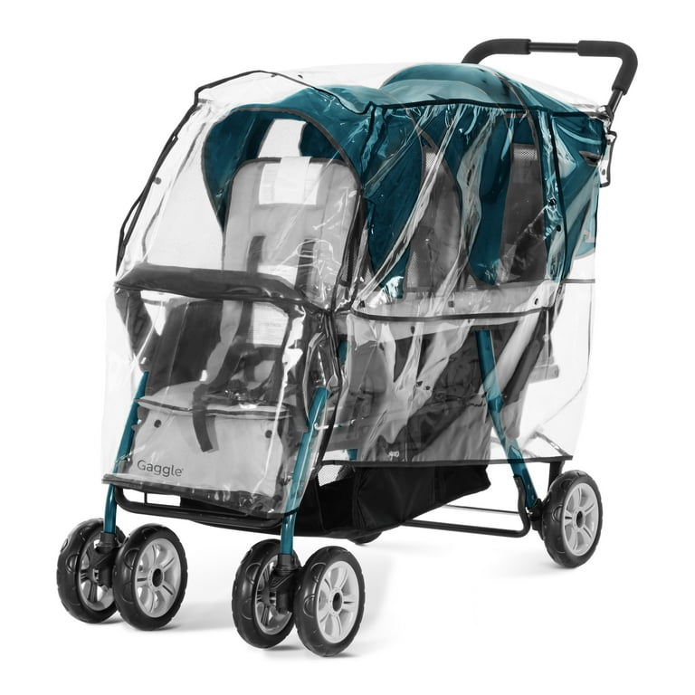 Foundations Trio Sport 3-Seat Stroller, Rain Cover