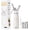 White, variant on Professional Aluminum Whipped Cream Dispenser – 1 Pint / 500 mL (Black) | Ideal for Desserts, Coffee, Cocktails & Sauces – cold foam dispenser|whipped cream canister (Chargers Not Included)