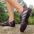 thumbnail image 4 of Chaussures Aquatiques Respirantes à Enfiler pour Femmes et Hommes, Antidérapantes pour l'Extérieur, Camping et Randonnée, Chaussures Légères à Cinq Doigts, Rouges, Taille 7, 4 of 5