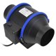 thumbnail image 3 of Ventilador de conducto en línea de 4 pulgadas, ventilador de escape de ventilación hidropónica, ventilador de tubería para tienda de cultivo Ultra silencioso, negro, 3 of 8