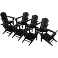 thumbnail image 5 of Portside Classic Outdoor Adirondack Chairs (Set of 8), 5 of 9