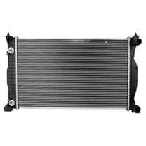 TRQ Front Radiator Fits 2003-2006 Audi A4 2003-2005 A4 Quattro RDA80099