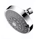 thumbnail image 1 of "Cabezal De Ducha Alta Presión Ajustable De Acero Inoxidable plata ", 1 of 5