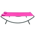 thumbnail image 2 of vidaXL Outdoor Lounge Bed Fabric Pink, 2 of 5