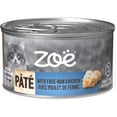 thumbnail image 1 of Zoe Poulet Élevé en Liberté Pate Nourriture Humide pour Chat, Boîte de 85 g, Caisse de 16, 1 of 5