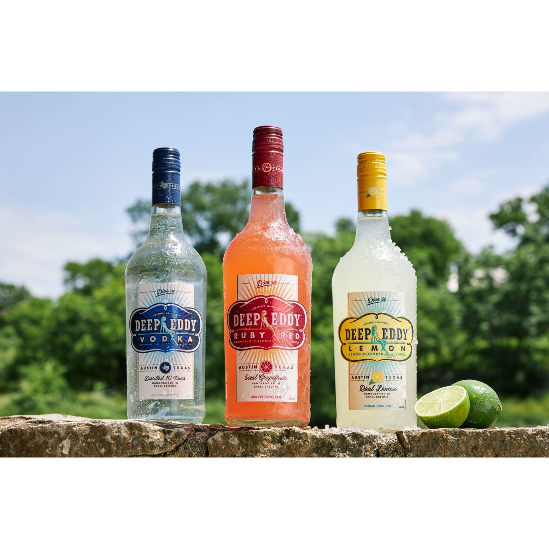 Deep Eddy Lemon Flavored Vodka, 1.75 L Bottle, 35% ABV
