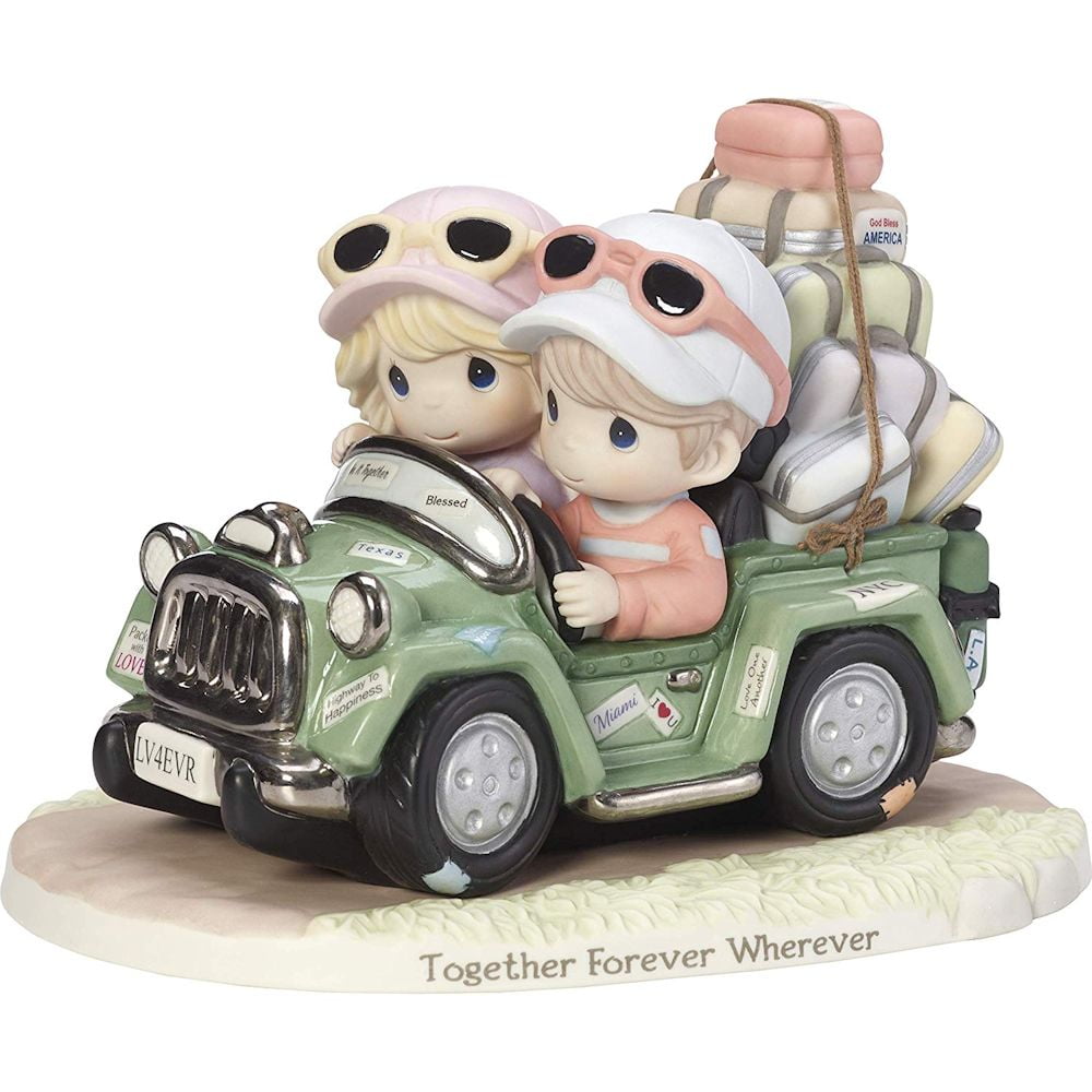 Precious Moments Couple in SUV Together Forever Wherever Limited
