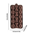 HHGBAD 14Cavity Chocolate Mould for Dog Bones & Paws, Versatile Baking
