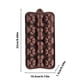 thumbnail image 3 of Molde de chocolate con 14 cavidades en forma de hueso y pata de perro | Para hornear pasteles, budines y gelatinas | Silicona de grado alimenticio, apto para horno y congelador, 3 of 6