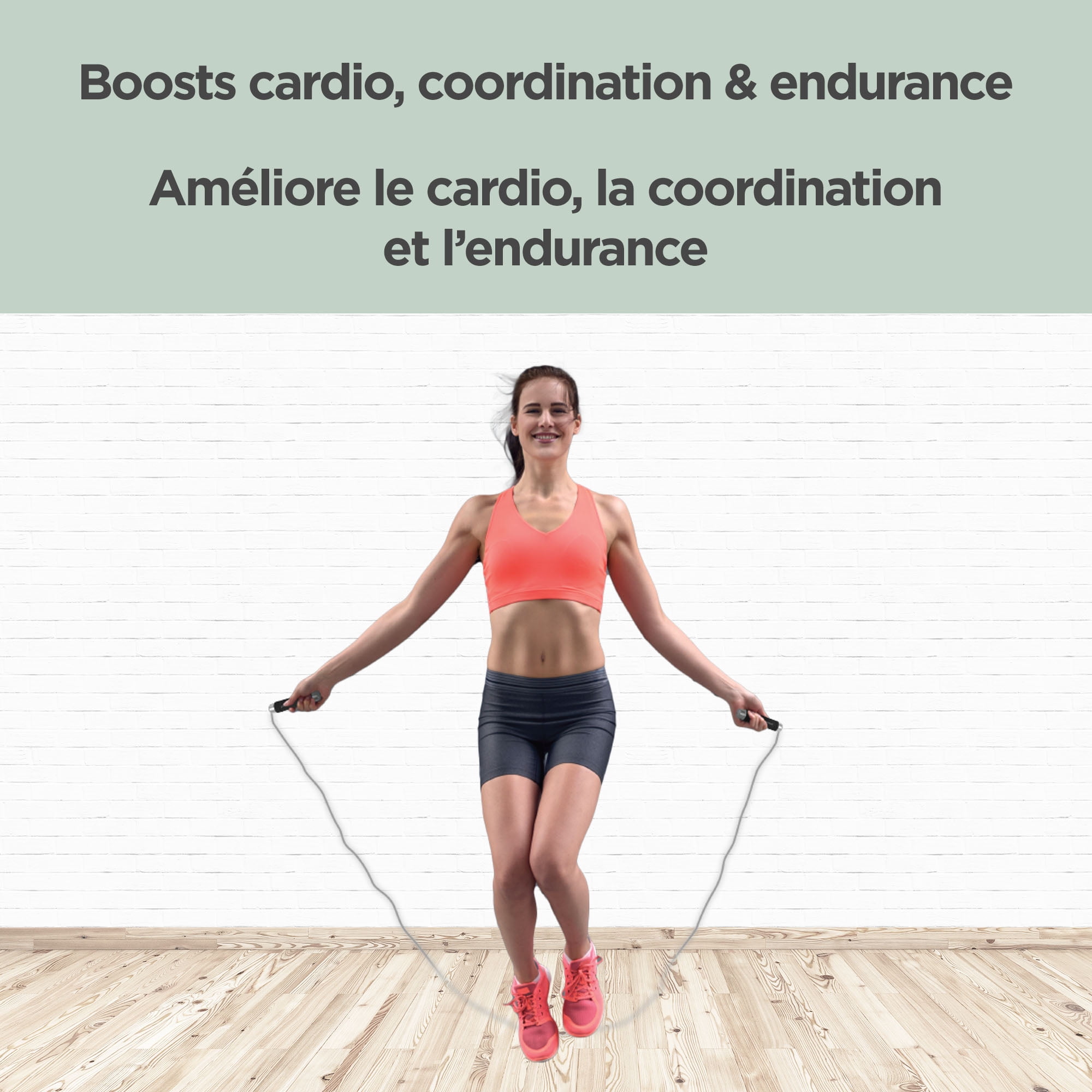 Corde à sauter en mousse confortable