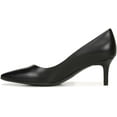 thumbnail image 3 of Naturalizer Women's Everly Pumps Black Leather 12WW, 3 of 5