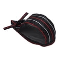 thumbnail image 2 of Gorro de Cocinero Yotijar Servicio de alimentos Tiras Blancas Rojas, 2 of 9