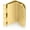 Brushed Brass, variant on 12 Pack Offset Hinges Black Expandable Door Hinges 3.5 Inch Heavy Duty Full Mortise Door Hinges with 1/4'' Radius Corner