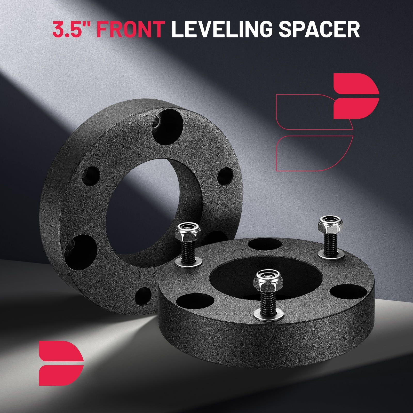 SPEEDWOW 3.5" Front and 3" Rear Leveling Lift Kits Compatible with Chevrolet Silverado 1500 Compatible with GMC Sierra 1500, Suspension Lift Kit Set for 2007-2019 Silverado 1500 2WD 4WD