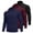 3pcs Black / Burgundy Red / Navy, variant on Turtle Neck Men Long Sleeve Shirts 3 Packs Thermal Tops Casual Pullover Lightweight Blouse Black/Khaki/White