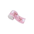 thumbnail image 2 of PATLOLLAV Reindeer Wired Ribbon,Christmas Gold Thread Plush Edge Ribbon,78.7 inch Pink Christmas Burlap Ribbon for Tree Decoration, Bows Making,Wreath,Gift Wrapping,Home Decor,Garland,Crafts, 2 of 5