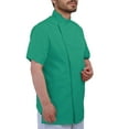 thumbnail image 3 of Men's Chef Coat Short Sleeve Chef Jacket, 3 of 4
