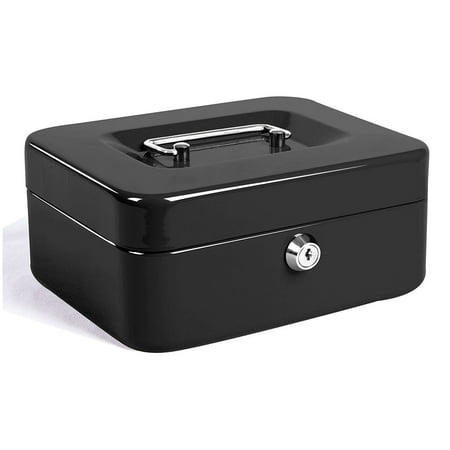 Secret Safe - Ktaxon Cash Box ,High Quality Cash Box Secret Key Lock Security Money Coin Collection Safe Box