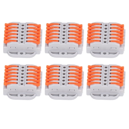 Compact Wire Connectors, Flame Retardant ABS+Copper Fast Connection ...