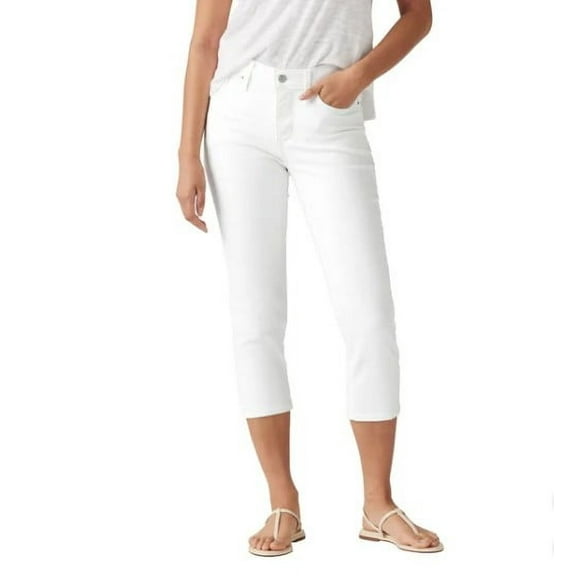 Levi's Women's Size 10 (30in. waist) 311 Capri Jeans, White