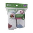 thumbnail image 2 of Value Pack Ankle Socks, 10 Pairs (Little Girls & Big Girls), 2 of 4