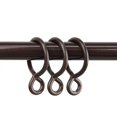 thumbnail image 1 of Juego de 10 Anillas para Cortinas Astamoda de 2.5 cm Color Cacao, 1 of 1