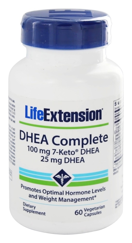 Life Extension DHEA Complete with 7Keto DHEA 60 Vegetarian