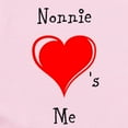 thumbnail image 2 of CafePress - Nonnie Loves Me Body Suit - Baby Light Bodysuit, Size Newborn - 24 Months, 2 of 4