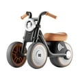 thumbnail image 3 of MERIGLARE Baby Balance Bike Toy Silent Wheels Riding Toy Children Toddlers Bike black, 3 of 9