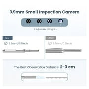 4.5 inch Screen Digital Otoscope 3.9mm Ear Wax Removal 1080P HD Ear Endoscope Camera with 6 LED 32GB Card Support Photo Video ,Various Applicable