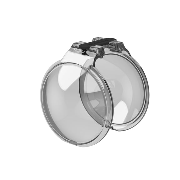 Lens Protector for DJI OSMO 360 Integrated Lens Cover Panoramic Camera Scratch-Resistant Protective Cover