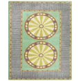 thumbnail image 5 of Rugsotic Carpets Hand Tufted Wool Eco-Friendly Area Rugs - 5'x7'6'', Rectangle, Green Brown, Modern Contemporary Design, High Pile Handmade Anti Skid Rugs for Living Room, Bed Room (K03111), 5 of 6