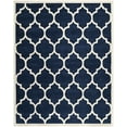 thumbnail image 2 of SAFAVIEH Chatham Gavin Geometric Wool Area Rug, Dark Blue/Ivory, 8'9" x 12', 2 of 10