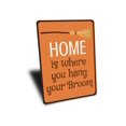 thumbnail image 3 of Witch Phrase Novelty Sign, Metal Wall Decor - 10x14 inches, 3 of 4