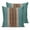 Green, variant on 14x14 Pillow Covers Set of 2, Teal Blue Brown Throw Pillow Covers Decorative Couch Cushion Case, Farmhouse Retro Wooden Grain Stripes Microfiber Square Pillowcases for Bedroom Car Living Room
