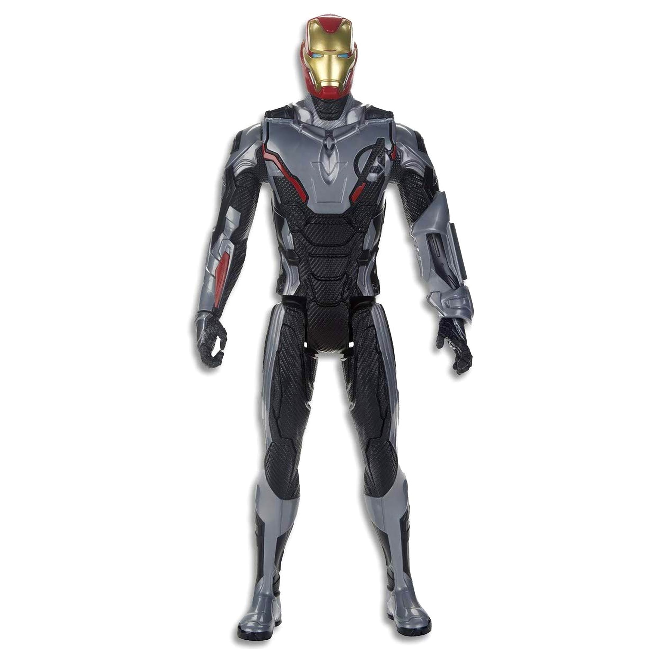 Marvel Titan Heroes 4-Pack 12-inch Captain Marvel Iron Man Star-Lord Black Panther Action Figure Set