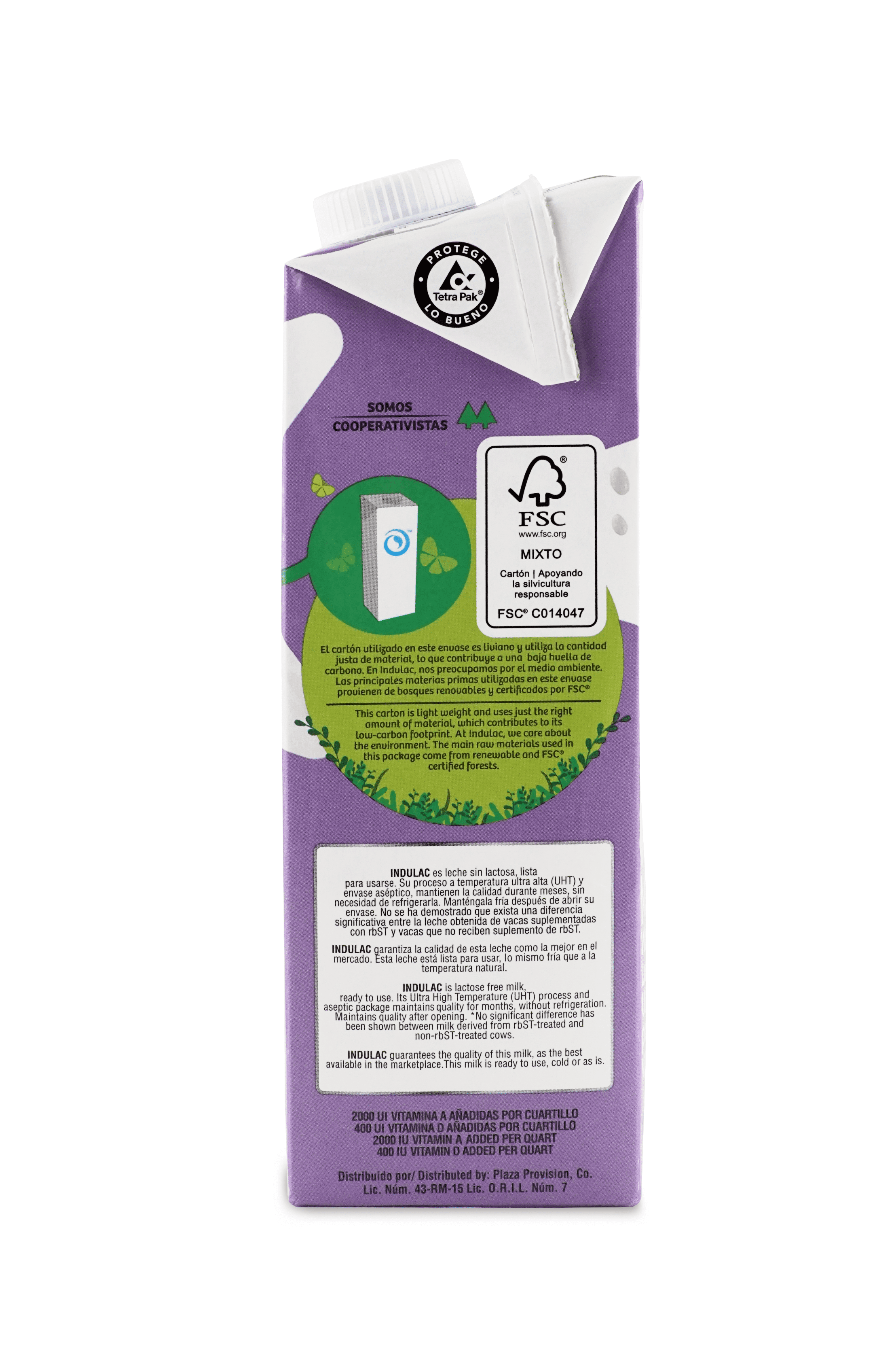 Indulac Lactose Free Whole Milk, 32oz - Walmart.com