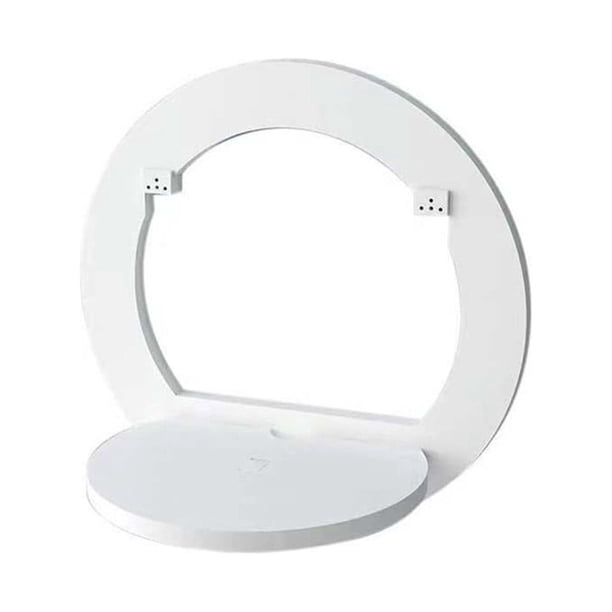 Toystoory Soporte montado en la pared Estante organizador del soporte de la maceta de la cabecera de la sala de estar Decoración del hogar Redondo